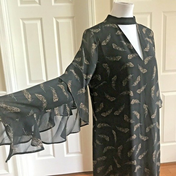 SAM EDELMAN Floral Chiffon Dress - Picture 2 of 6